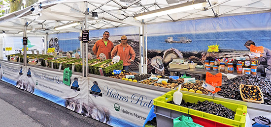 Marché Nantes | Lambert producteur huitres Marennes Oleron