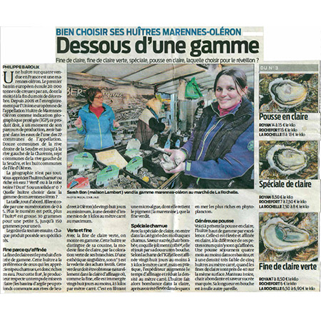 presse article marché la rochelle